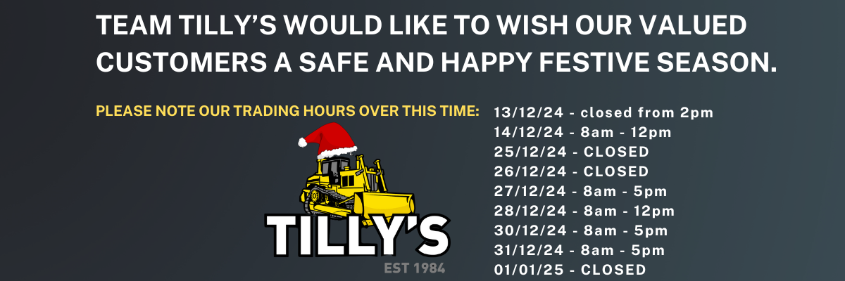 Christmas hours banner